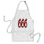 666 - Snake Design Apron