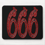 666 - Snake Design Mousepad