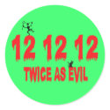 666 spoof stickers