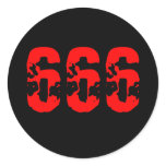 666 STICKER