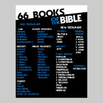 66 Books of the Bible posters