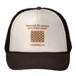 66 Chess Squares Hats