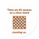 66 Chess Squares stickers