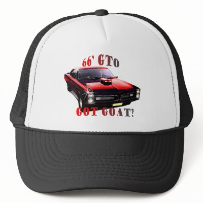 66' GTO Cap Trucker Hat by ezcat1