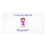 66  I'm 66 and I look cute! Photo Greeting Card