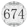 674 Area Code Stickers