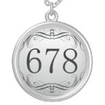 678 Area Code Custom Jewelry