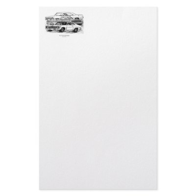 67, 63, 69 Novas - BW no border Stationery Design by designsandimages