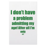 67 Admit my age Customized Stationery