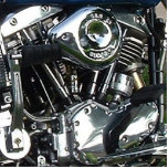 67 Shovelhead Engine Photo Cut Outs