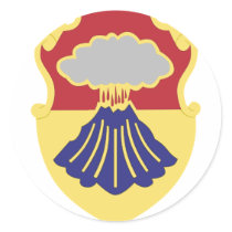 67th Armor Regiment Round Sticker