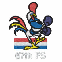 67th FS Polo W/F-15 and Call Sign (Dark Polo)