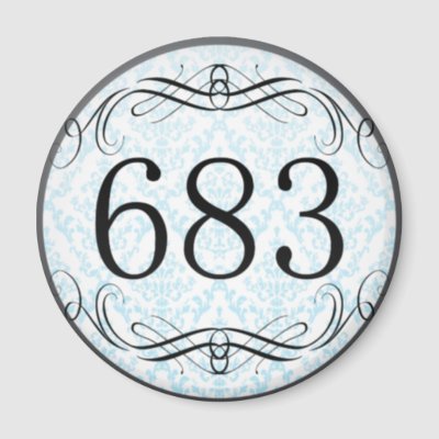 683 Area Code Magnets by AreaCodes