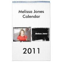 688229, 2011, calendario de Melissa Jones