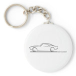 68 Camaro Hard Top BLK Key Chains
