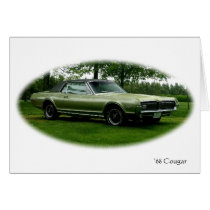 '68 Cougar cards