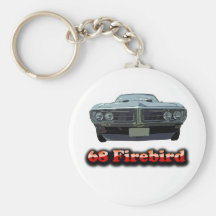 68 Firebird Keychain