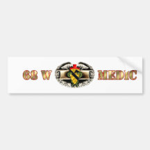 68W 1st Cavalry Division Bumper Sticker