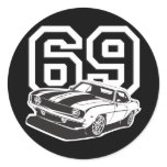 69 Camaro Sticker