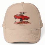 69 GTO Judge Carousel Red Trucker Hat
