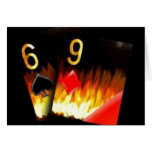 69 Need I say More Poker Greeting Card by Teo