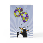 69th Birthday - Penguin Surprise Card