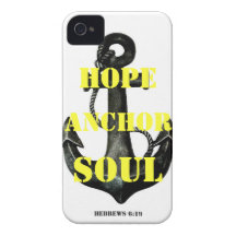 6:19 de los hebreos iPhone 4 fundas