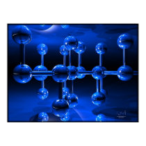 6 Balls Abstract posters