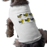 6 Birdorable Warblers Doggie Tee