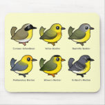 6 Birdorable Warblers Mouse Pad