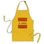 6 busy Kiwis pretty apron