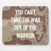6_color_desert_camo, You Can't Take The War Out... mousepads
