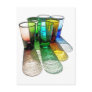 6 Coloured Cocktail Shot Glasses -Style 7 Post Card