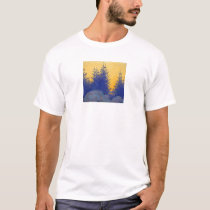 6" decorative landscape t-shirts