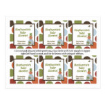 6 Favor Tags Laguna Beach Turtle Frog Pond Animal Postcards