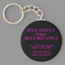 6 foot men Keychain - Customized