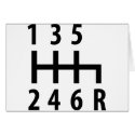 6 gearshift race car black cards by Tomaniac 6 gearshift race car black cards