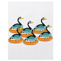 6 Geese A Laying Custom Flyer