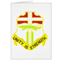 6 Infantry Regiment Greeting Card