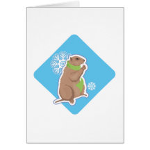 6 More Weeks Greeting Card