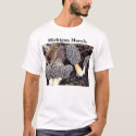 6 Pack Grey Michigan Morels t-shirts