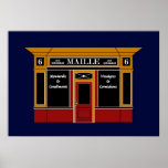 6 place de la Madeleine - a Parisian Shop Print