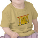 6 Rings Baby t-shirts