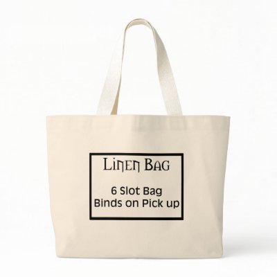 6 slot Linen Bag by Madnad
