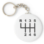 6 Speed Shift Gate keychains