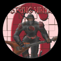 6 string ninja stickers