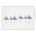 6 Umbrellas Cards by ginyhogan 6 Umbrellas Cards