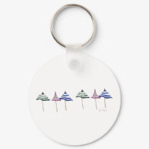 6 Umbrellas Keychain by ginyhogan 6 Umbrellas Keychain