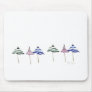 6 Umbrellas Mousepad