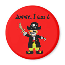6 year old pirate boy magnets by jsoh 6 year old pirate boy magnets
